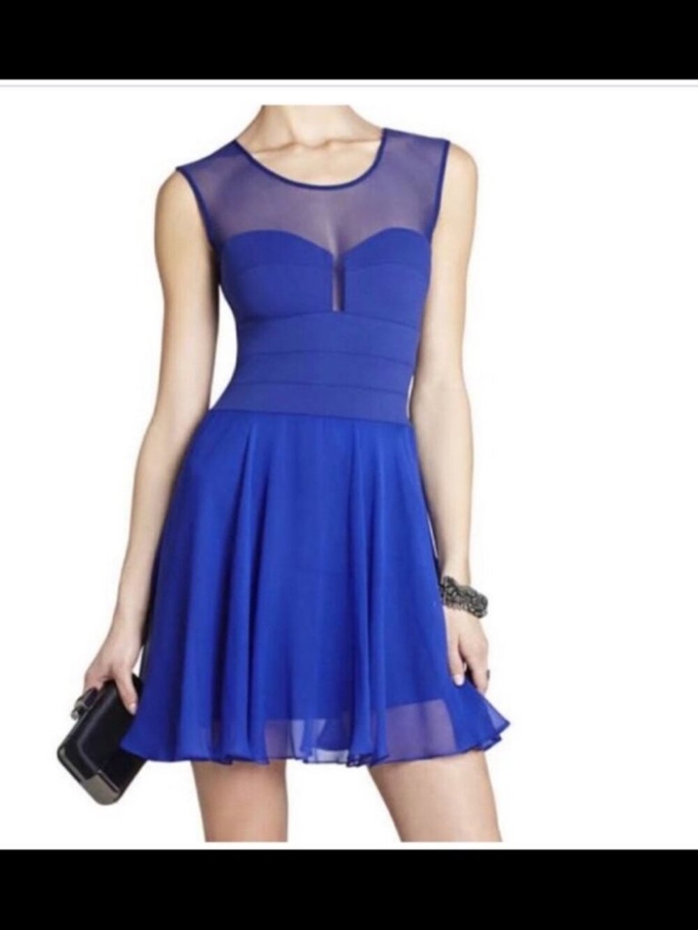 BCBGMAXAZRIA royal blue dress
